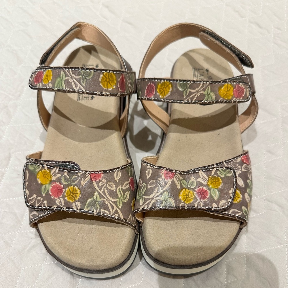 Spring Step L'Artiste Women's Clara Ankle Strap Sandal Brand New